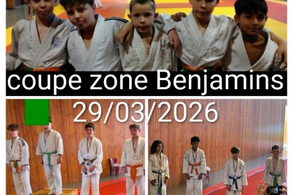 Coupe Zone Nord Benjamins, Cahors le 29/03/2026