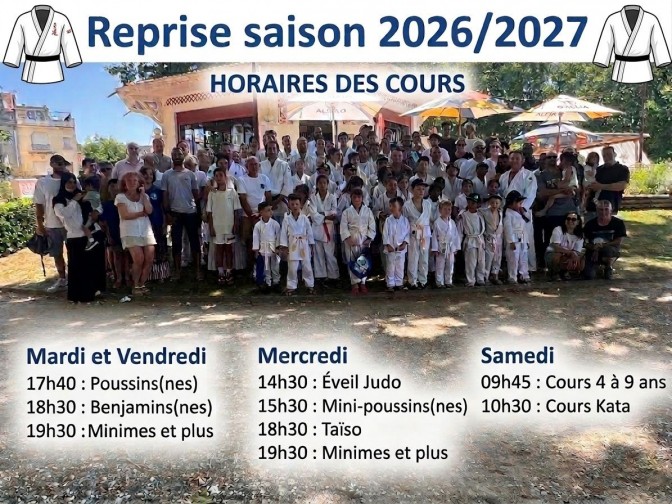 Image de l'actu 'Reprise saison 2026/2027'