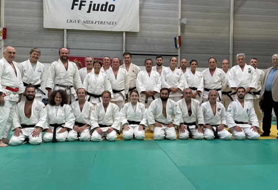 Stage national de rentrée octobre 2022, participation de Moissac Judo