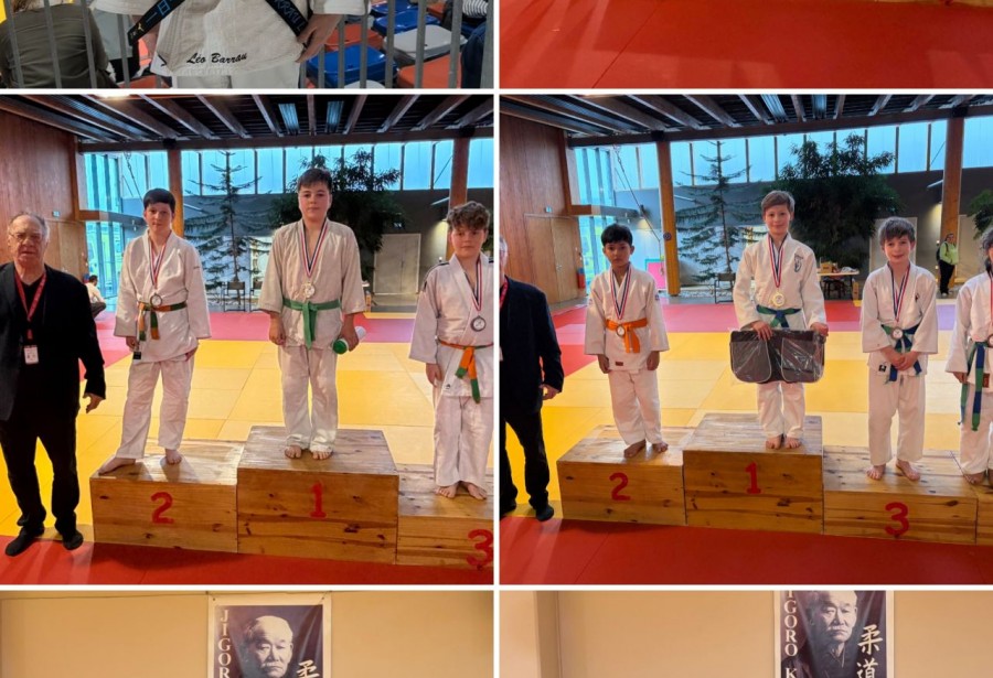 Un week-end riche en judo et en belles performances pour le club !