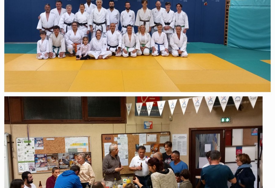 Amitié et convivialité entre les clubs de judo et de karaté
