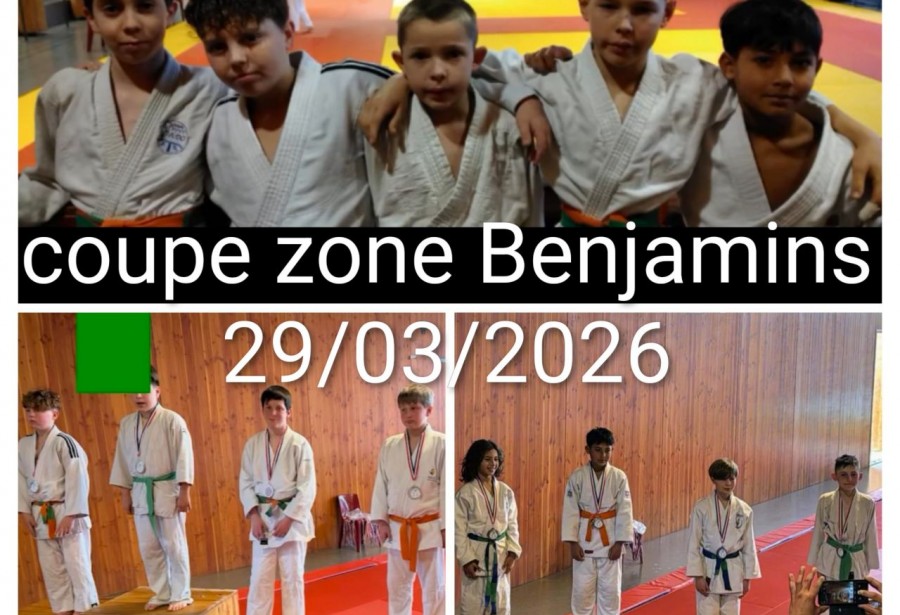 Coupe Zone Nord Benjamins, Cahors le 29/03/2026