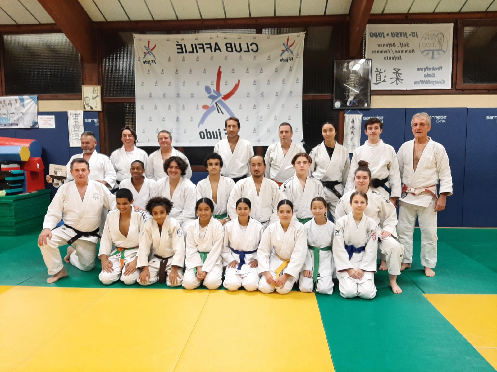 Remise de 3 ceintures noires 5/11/2025